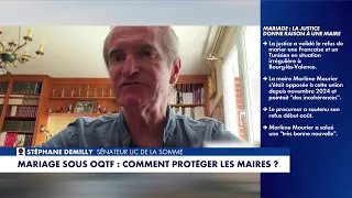 Stéphane Demilly: "We cannot allow people under deportation orders to be married by mayors"