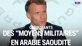 Emmanuel Macron sends "military assets" to "protect" a site in Saudi Arabia｜LCI