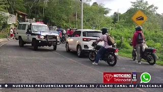 Choque frontal deja grave a motociclista en la carretera a la Reserva Tisey-La Estanzuela, Estelí