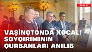 Vaşinqtonda Xocalı Soyqırımının qurbanları anılıb