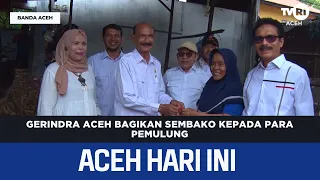 Gerindra Aceh Distributes Basic Food Packages to Scavengers | Aceh News Today