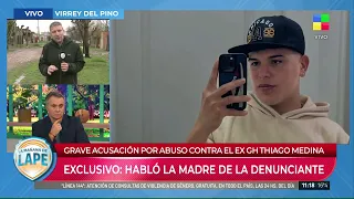 🔴 ACUSAN POR ABUSO AL EX GH THIAGO MEDINA: Habló la mamá de la denunciante