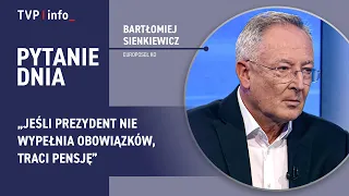 Sienkiewicz: Enter the Constitutional Tribunal! If the president doesn't fulfill his duties, he l...