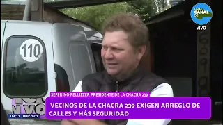 Chacra 249 Vecinos Exigen Arreglo de Calles y mas Seguridad - La Tele con Vos 20-08-2026