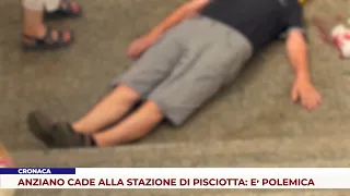 NEWS. ELDERLY MAN FALLS AT PISCIOTTA STATION: CONTROVERSY ERUPTS
