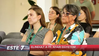 Ekindult a 99. Nyári Egyetem