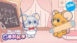 Tom y Jerry Gokko | Jerry tiene un día de jaleo en la escuela 🎒 | Todos los episodios | Boing