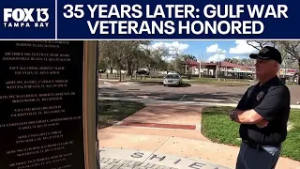 Honoring veterans who served in Desert Storm