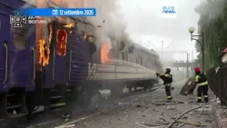 Attacco con droni russi alla stazione ferroviaria di Dnipro: almeno 14 morti