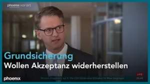 bundestagsgespräch mit Carsten Linnemann und Janine Wissler zur Grundsicherung am 05.03.26