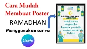 Cara Buat Poster Ramadan pakai Canva