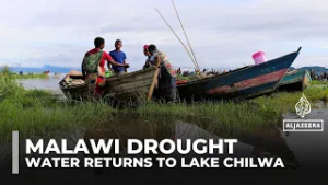 Water returns to Malawi’s Lake Chilwa after severe drought, but recovery remains fragile