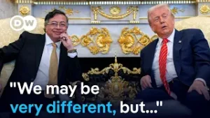 Colombia's President Gustavo Petro meets with Donald Trump at the White House | DW News