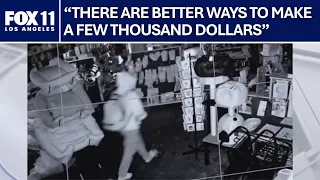 Burglar smashes window at Fairfax District pet store