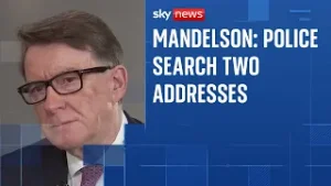 Met Police search addresses related to Mandelson investigation