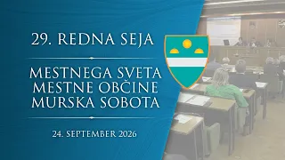 29. redna seja MOMS (24.09.2026)