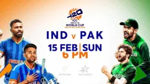 ICC Men's #T20WorldCup ? #INDvPAK, SUN, FEB 15, 6 PM!