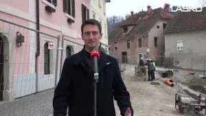 V starem mestnem jedru ob prenovi odkrili več arheoloških najdb