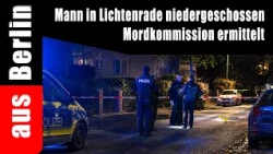 Man shot in Lichtenrade - Homicide squad investigating