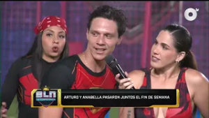 Arturo y Anabella juntos el fin de semana