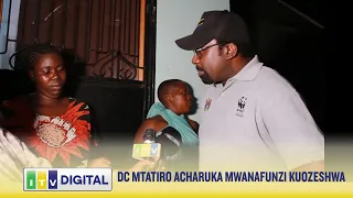 DC MTATIRO ACHARUKA FAMILIA KUTAKA KUMUOZESHA MWANAFUNZI WA KIDATO CHA 5