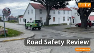 Правительство Фолклендских островов проводит проверку безопасности дорожного движения в Стэнли.