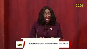 Генеральный директор Ghana Gas Джудит Блей вдохновила всех на форуме «Женщины в правительстве и С...