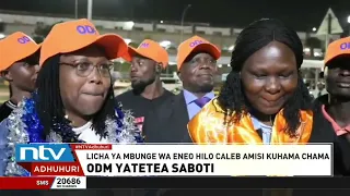 Viongozi wa ODM Trans Nzoia wameapa kutetea kiti cha eneo la Saboti