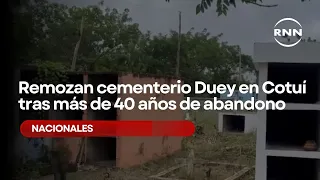 Duey cemetery in Cotuí renovated after over 40 years of abandonment