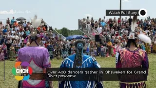 Over 400 dancers gather in Ohsweken for Grand River powwow