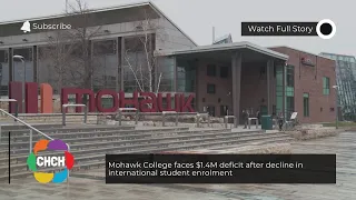 Mohawk College faces $1.4M deficit after decline in international student enrolment