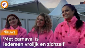 K3 viert carnaval in Groesbeek