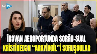 Bakıdan qayıdan erməni kəşfiyyat rəhbərinə AĞIR SUAL - Təyyarəsi enər-enməz önünü kəsdilər