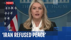 'Iranian regime chose this path of violence and destruction,' says Karoline Leavitt