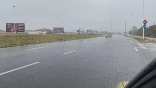 Orange weather alert passes through the province without issues