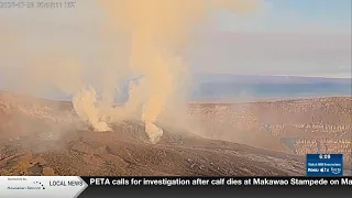 Episode 52 fountaining ends at Kilauea summit