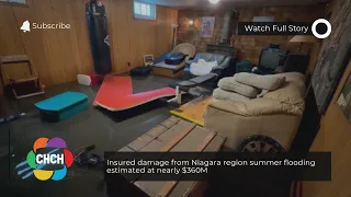 Insured damage from Niagara region summer flooding estimated at nearly $360M
