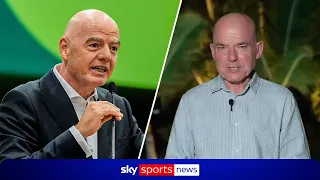 Gianni Infantino avoids 'why won't you resign' questions from Sky News reporter