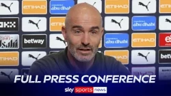 Enzo Maresca holds first press conference since Man City verdict