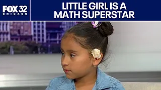 8-year-old Chicago student recognized as math superstar