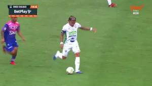 ⚽⚡ ¡Golazo de Jefry Zapata! ¡Definición de lujo para abrir el marcador contra Fortaleza! #LALIGAxWIN