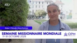 Soeur Claude Deschamps « L'amour de Dieu nous propulse vers la mission »