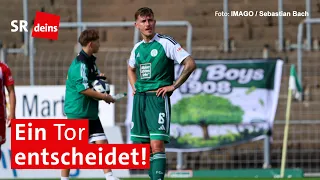 Fußball, Regionalliga Südwest: FC Homburg zu Gast beim TSV Steinbach Haiger.