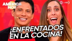 Edson and Daniela challenge André Silva and Valeria in the América Hoy kitchen | América Hoy