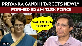 Priyanka Gandhi Speech | 'Gau Mutra Expert': Priyanka Gandhi Targets Newly Formed Exam Task Force