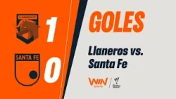 Llaneros vs. Santa Fe (goals) | Liga BetPlay Dimayor 2026-2 | Matchday 15