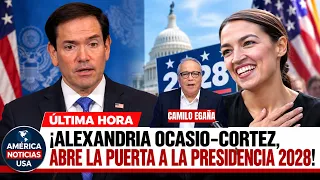 ¡RUMBO A 2028! EEUU estaría lista para tener una LATINA de EXTREMA IZQUIERDA como presidenta