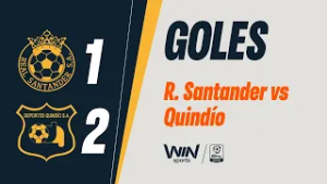 Real Santander vs. Deportes Quindío (goles) | Torneo BetPlay Dimayor 2026-1 | Fecha 8