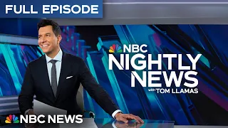 NBC Nightly News with Tom Llamas Full Episode - July 31