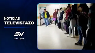 ISPOL members line up at dawn for medical appointments | Televistazo | Ecuavisa
